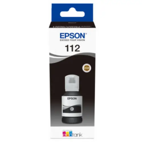 Epson T06C1 (112) Black Siyah Şişe Mürekkep C13T06C14A ORJİNAL