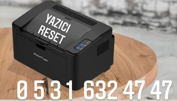 Pantum P2500w Ve M6550 Reset  Yazılımı FWR.