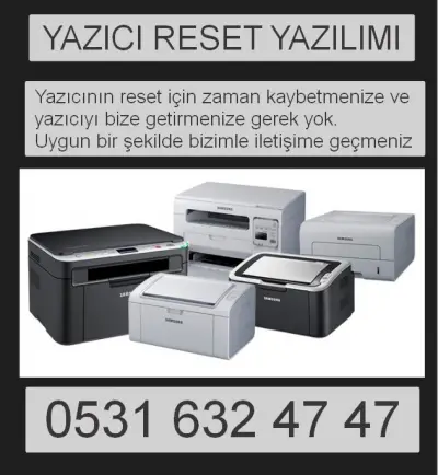 Samsung Reset Yazılımı,Hp Reset Yazılımı,Xerox Reset Yazılımı,Pantum Reset Yazılımı